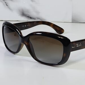 Ray-Ban Jackie Ohh Sunglasses Women's Tortoise Polarized